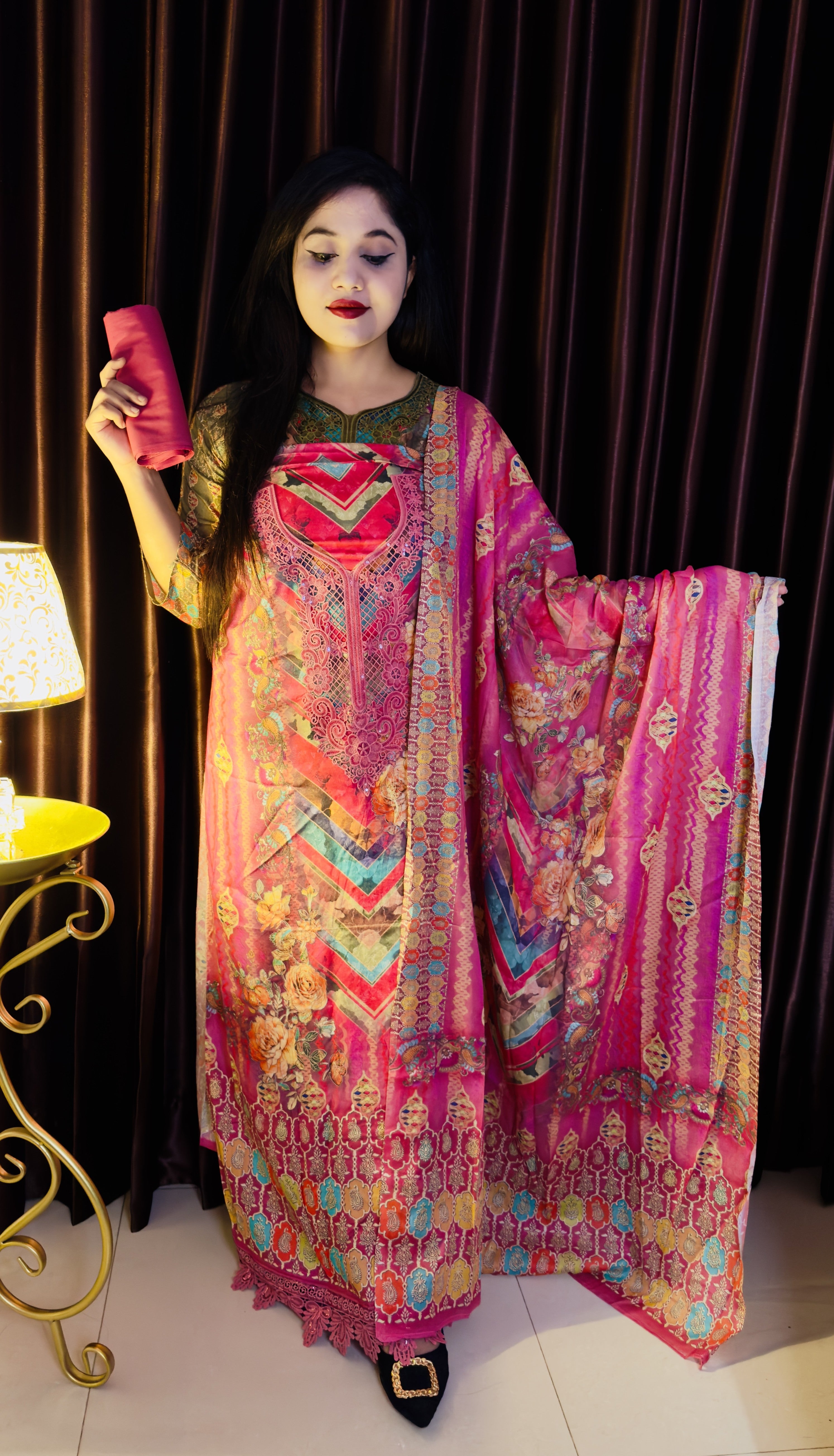 বিস্কস কটন থ্রি পিস