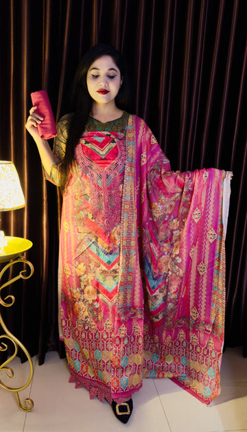 বিস্কস কটন থ্রি পিস