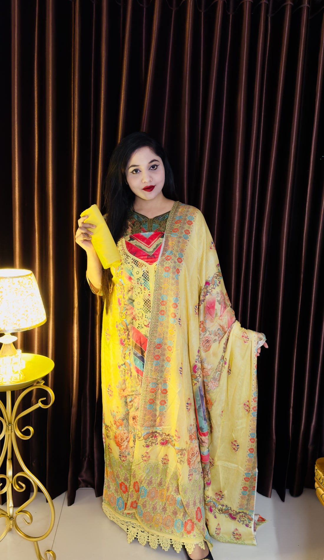 বিস্কস কটন থ্রি পিস