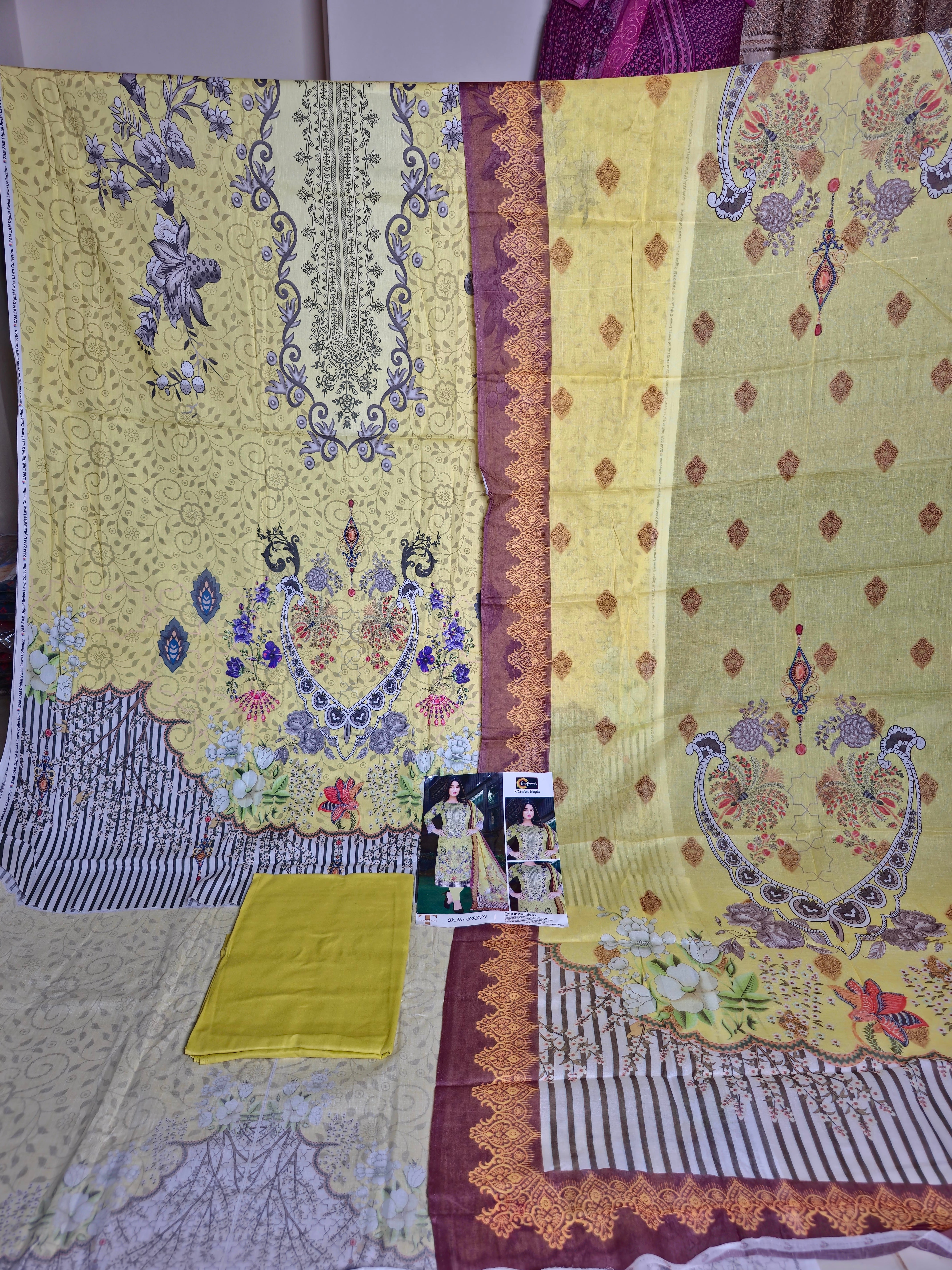 Tawakkal Cotton digital print