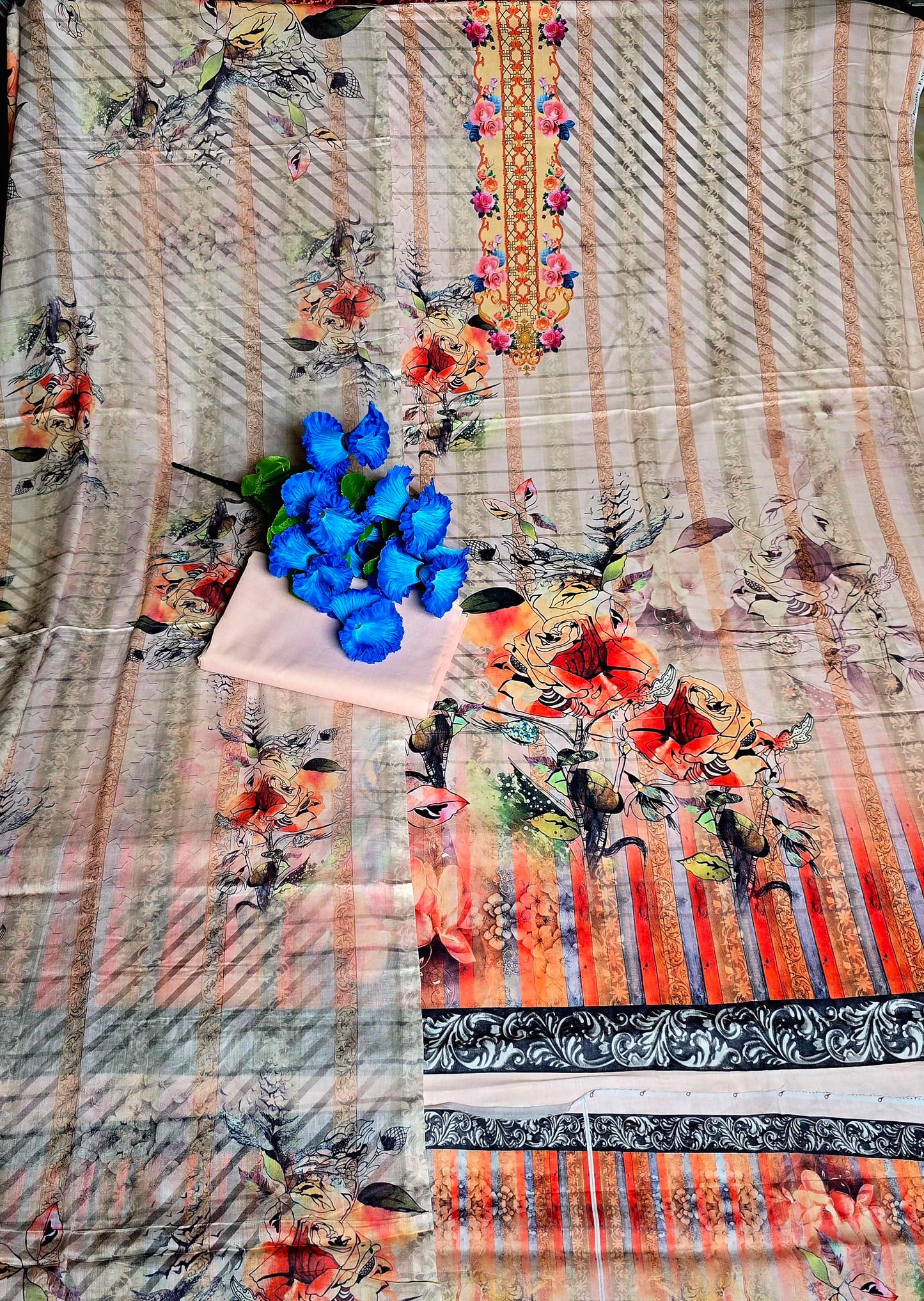 সুতি ডিজিটাল প্রিন্ট